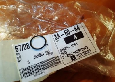 O-RING HAUPTDÜSE MAIN JET OEM 92055-1061