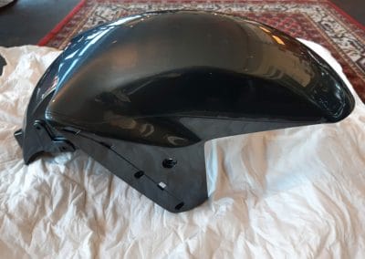 KAWASAKI ZZR 1400 Schutzblech vorne 35004-0056-10H NEU!